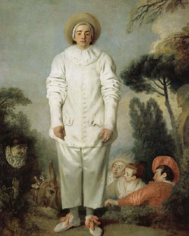 Jean antoine Watteau Pierrot